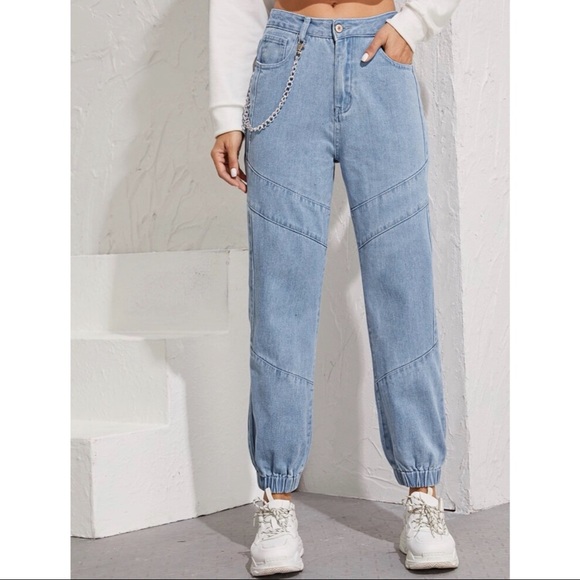 SHEIN Denim - Shein cargo jeans size Large